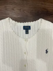 ポロラルフローレン ケーブル コットン ニット カーディガン