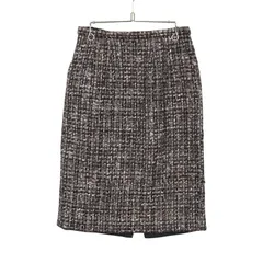 ドルチェアンドガッバーナ DOLCE & GABBANA スカート ツイード ウール スカート レディース Used Aのサムネイル