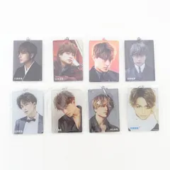 【三重店】GENERATIONS 白濱亜嵐 アクリルキーホルダー フォトキーホルダー まとめ売り 計8点セット（LDH/ジェネ/アクキー/フォトキー）【361-C744】