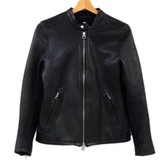 ◆HARE ハレ シングルライダースジャケット 羊革 ラムレザー ダブルジップ メンズ