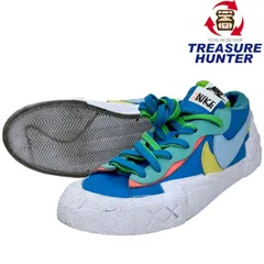 NIKE×sacai×KAWS Blazer Low(ブレーザー ロー) DM7901-400 サイズ27.5cm Neptune Blue ナイキ×サカイ×カウズ 【101058279007】