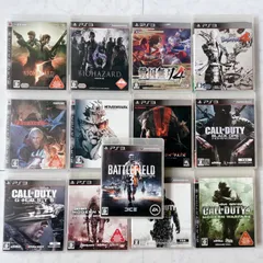 【動作確認済み】PS3 プレステ3 PlayStation3 ソフト13本セット バイオハザード メタルギアソリッド コールオブデューティー