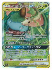 SM【リミックスバウト】 001/064 フシギバナ&ツタージャGX（RR） SM11a