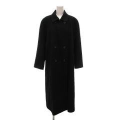 アンプーファム unpeu femme チェスターコート ロング ウール ブラック