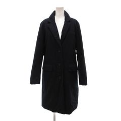 アンプーファム unpeu femme チェスターコート ロング ウール ブラック