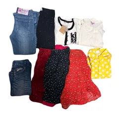 130cm 女の子　まとめ売り　新品タグ付きあり　デニムパンツ　スカート　シャツ　長袖　冬服　春服