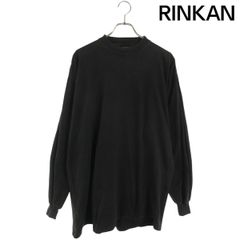 10607【美品・即完売モデル】バレンシアガ☆背面ロゴデニム中シャツ 