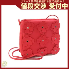  アンテプリマ ミスト ショルダーバッグ レッド 中古 鞄