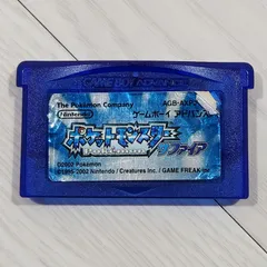任天堂　NINTENDO ゲームボーイアドバンス ポケットモンスター サファイア ポケモン AGB-AXPJ