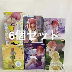 未開封 五等分の花嫁 中野一花 中野ニ乃 パステルドレス cat room wear ジムデート フィギュア 6個セット SF2830 c107