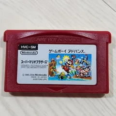 任天堂　NINTENDO ゲームボーイアドバンス スーパーマリオブラザーズ AGB-FSMJ