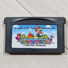 任天堂　NINTENDO ゲームボーイアドバンス スーパーマリオアドバンス AGB-AMAJ