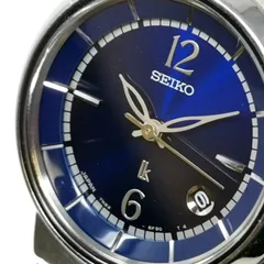 SEIKO LUKIA　セイコールキア レディース腕時計　 7N82-6EOO　クオーツ　文字盤ネイビー　電池切れのため動作未確認　管理番号KKVHAKO121