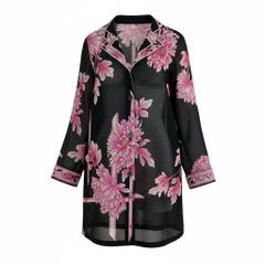 59b22 【美品】 LEONARD FASHION レオナール シアージャケット シャツ