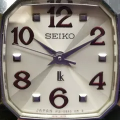 SEIKO　セイコー　ルキア　1F21　スクエア　文字盤ホワイト　ソーラー電波　レディース時計　1F21-0BC0 電池切れのため動作未確認　管理番号KKVHAKO123