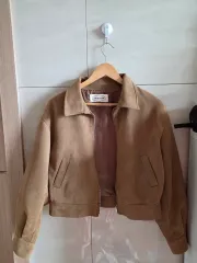 スウェード ブルゾン レディース ジャケット