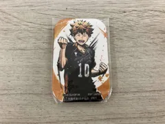 ハイキュー!! 日向翔陽 スクエア型缶バッジ歓喜の鼓動SEGA限定