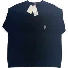 UNIQLO ユニクロ カシミヤクルーネックセーター ブラック Lサイズ【未使用品】12601K450