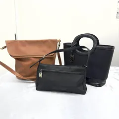 ロンシャン LONGCHAMP モスキーノ MOSCHINO ダックス DAKS ショルダー ハンドバッグ レザー トート レディース まとめ売り 中古　●F7-6-111
