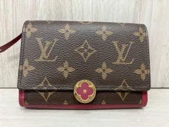 ルイヴィトン　LOUISVUITTON モノグラム　ポルトフォイユ・フロール・コンパクト　財布