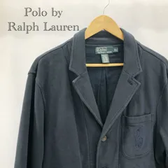 Polo By Ralph Lauren ポロ バイ ラルフローレン スウェット シングル テーラードジャケット MNBLKNIM1L00311 ジャケット アウター 3B XL ネイビー  メンズ ファッション _234023