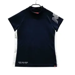 サイズ：1 NEW BALANCE GOLF ニューバランス  モックネック半袖Tシャツ  ブラック系 [240101536023] ゴルフウェア レディース ストスト
