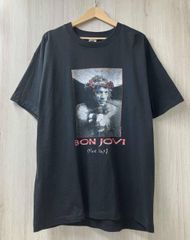 BON JOVI バンドTシャツ スカルプリント 古着 ボンジョヴィ Lサイズ