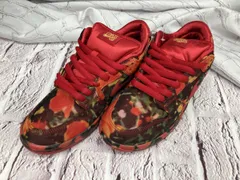 NIKE スニーカー　SB DUNK LOW PRO FZ1291-600 レッド　表記サイズ27センチ 