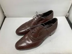 レザーシューズ ウィングチップ ブラウン サイズ24.5