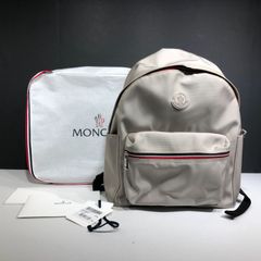 新品】MONCLER リュック NEW PIERRICK グレージュ - メルカリ