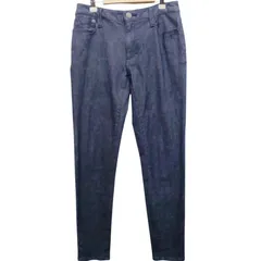 Eddie Bauer エディーバウアー デニムパンツ レディースP0 XS相当 スキニー 細身 ストレッチ インディゴ ジーンズ ローライズ シンプル 美シルエット 定番 カジュアル 春夏秋冬 通年着用可能 人気ブランド 古着女子 古着コーデ 美品のサムネイル