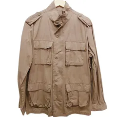 ALPHA INDUSTRES アルファインダストリーズ  ミリタリージャケット サイズM カーキグリーン コットン100% 中国製　ミリタリーファッション 古着