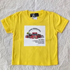 【キッズ】『イエロー』新品  業界初！公式フォト ファイアーヒーローズTシャツ 希少なリアル公式車両デザイン  90 100 110 120 130 140 150 160 /男の子 女の子 おしゃれ/プレゼントに♪ 大人用あり/ご家族で 消防車カード付