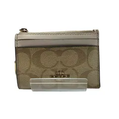 コーチ COACH ミニ スキニー ID ケース イン シグネイチャー コイン ケース レディース 表記無 