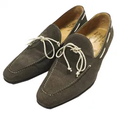 ALMAS x Trading Post アルマス トレーディングポスト 別注 イタリア製 スクエアポインテッドトゥ スエードローファー 1252 41(26cm) Brown シューズ【中古】【ALMAS × Trading Post】 高級】Trading Post by Almas ローファー イタリア製 42｜Yahoo!フリマ