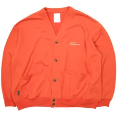 Stripes For Creative ストライプフォークリエイティブ S.F.C 25SS 日本製 SWEAT CARDIGAN オーバーサイズ スウェットカーディガン SFCSS25CS03 XL ORANGE 裏毛 トップス g24413のサムネイル