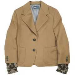 kolor カラー 20AW 日本製 ウールカシミヤドッキングジャケット 20WCL-J05110 2 CAMEL 2B テーラード レイヤード アウター g24313のサムネイル