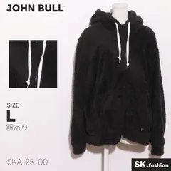 訳あり JOHN BULL アウター ジャケット　長袖　フリース　ボアジャケット　前ジップ　ポケット付き　暖かいのサムネイル