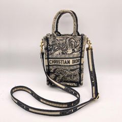 Christian Dior ブックトートトロッターミニフォンバッグ2WAY - メルカリ