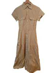 POLO Ralph Lauren 半袖ワンピース size:2 ベージュ