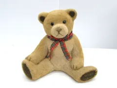 レトロ  Peanuts Club テディベア Today Bear くま クマ フロッキー素材 貯金箱 コインバンク 高さ：約19㎝ カントリー雑貨