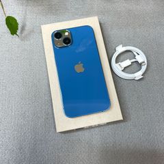 iPhone 13 128GB ブルー SIMフリー バッテリー87% 箱付き - メルカリ