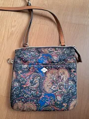 オイルリリー ベイズリー クロスバック