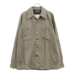 PENDLETON (ペンドルトン) 70s USA製 開襟 ボードシャツ 長袖シャツ グレー