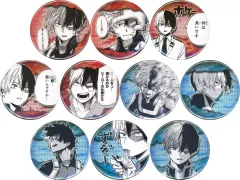 【中古】バッジ・ビンズ 全10種セット 「僕のヒーローアカデミア コレクション缶バッジ プチ “HEROES”【轟焦凍】」