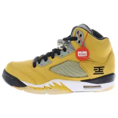 NIKE (ナイキ) AIR JORDAN 5 RETRO TOKYO 23 454783-701 エアジョーダン5 レトロ トーキョー23 ハイカットスニーカー イエロー US8.5/26.5cm