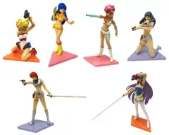 【中古】トレーディングフィギュア 全6種セット 「C-MODEL ダーティペア クロニクル」のサムネイル