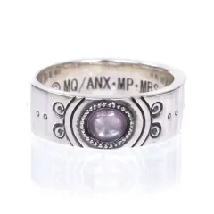 【中古】銀製品・指輪・アクセサリー 暁美ほむら ソウルジェムシルバーリング 21号 「魔法少女まどか☆マギカ」