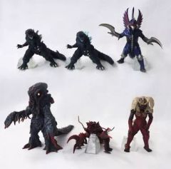 バンダイ ゴジラ ギャオス デストロイア フィギュア 5体セット - メルカリ