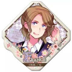 宝石の国 ボルツ アメシスト 缶バッジ ヴィレッジバンガード限定